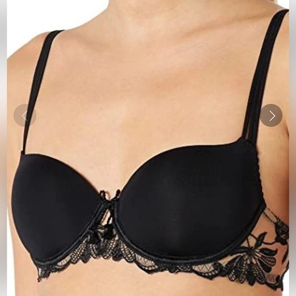 Aubade Other - Aubade Lovessense Noir Black and Nude Lace Bra
